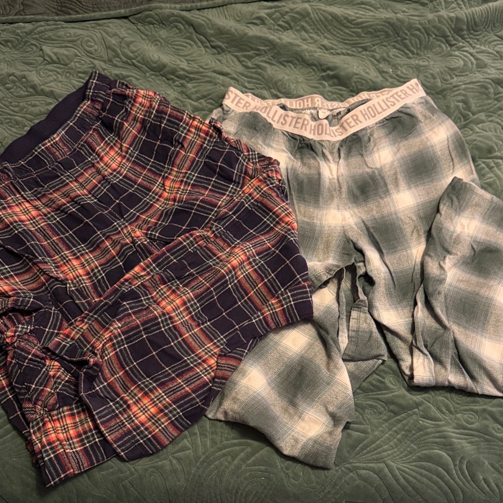 Aerie & Hollister Plaid Pajama pants